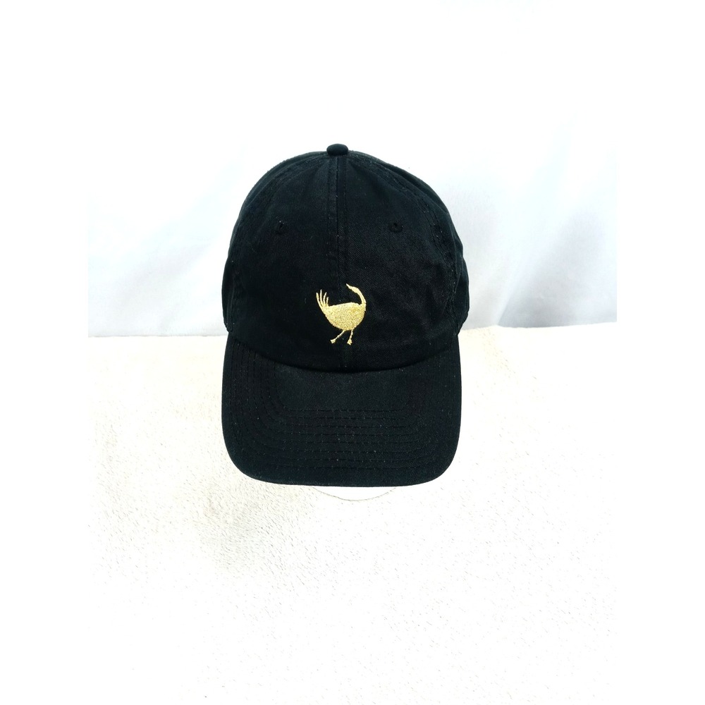 Wild Goose Tavern Chatham Hat Champion Strapback Cap Black‎ Bar Promo OSFA